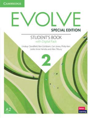 Evolve Level 2 Student's Book with Digital Pack Special Edition de Lindsay Clandfield