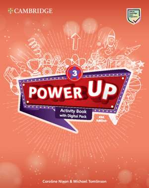 Power Up Level 3 Activity Book with Online Resources and Home Booklet KSA Edition de Caroline Nixon