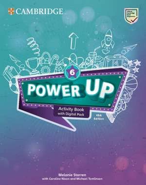 Power Up Level 6 Activity Book with Online Resources and Home Booklet KSA Edition de Melanie Starren