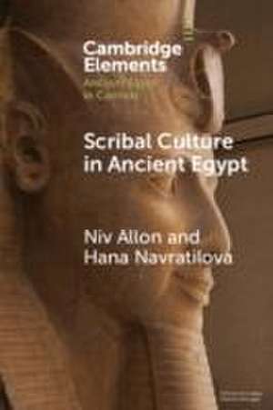 Scribal Culture in Ancient Egypt de Niv Allon