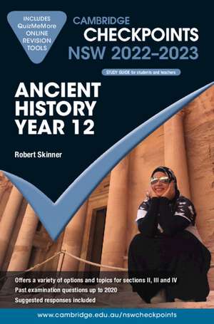 Cambridge Checkpoints NSW Ancient History Year 12 2022–2023 de Robert Skinner