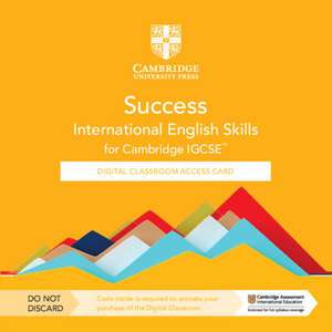 Success International English Skills for Cambridge IGCSE™ Digital Classroom Access Card (1 Year Site Licence) de Alison Sharpe