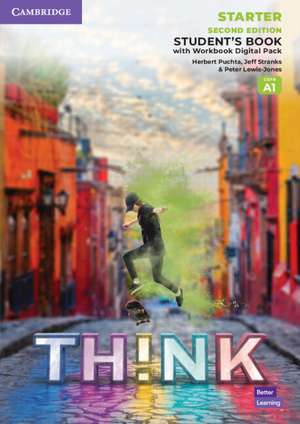 Think Starter Student's Book with Workbook Digital Pack British English de Herbert Puchta