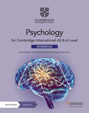 Cambridge International AS & A Level Psychology Workbook with Digital Access (2 Years) de Julia Russell