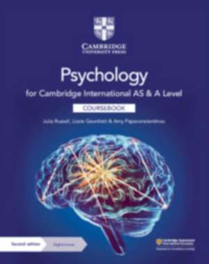 Cambridge International AS & A Level Psychology Coursebook with Digital Access (2 Years) de Julia Russell