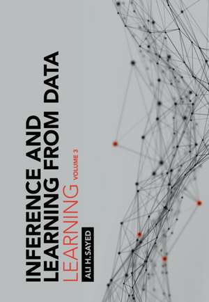 Inference and Learning from Data: Volume 3: Learning de Ali H. Sayed