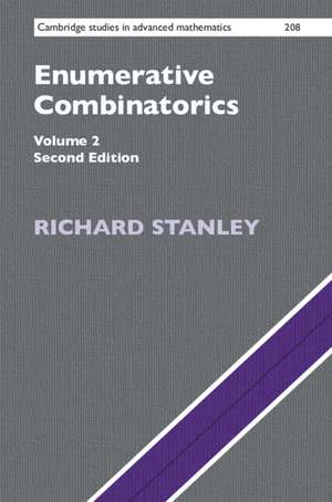 Enumerative Combinatorics: Volume 2 de Richard Stanley