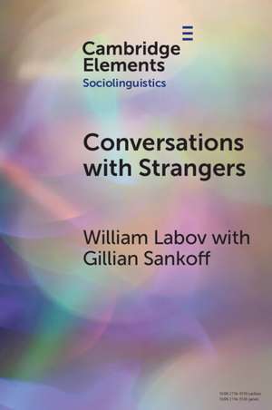 Conversations with Strangers de William Labov