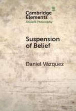 Suspension of Belief de Daniel Vazquez