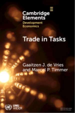 Trade in Tasks de Gaaitzen J. de Vries