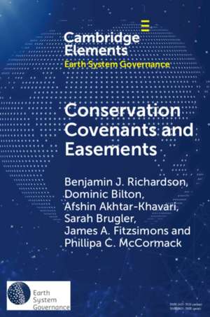 Conservation Covenants and Easements de Afshin Akhtar-Khavari