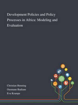 Development Policies and Policy Processes in Africa