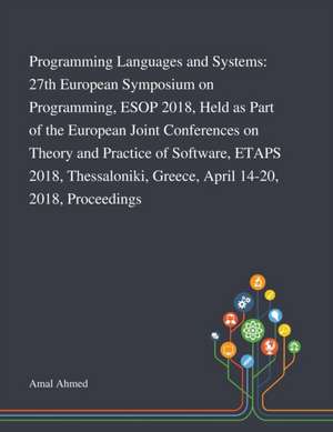 Programming Languages and Systems