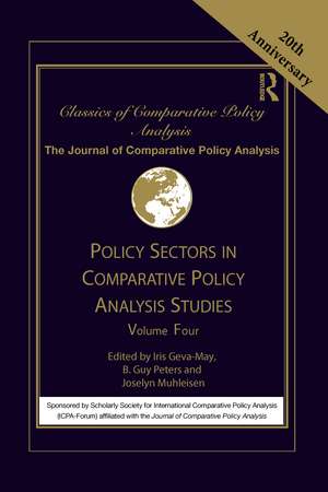 Policy Sectors in Comparative Policy Analysis Studies: Volume Four de Iris Geva-May