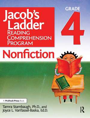 Jacob's Ladder Reading Comprehension Program: Nonfiction Grade 4, Complete Set de Joyce VanTassel-Baska