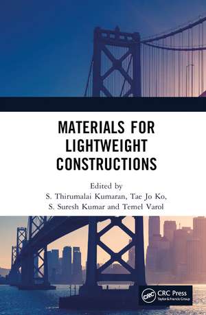 Materials for Lightweight Constructions de S. Thirumalai Kumaran