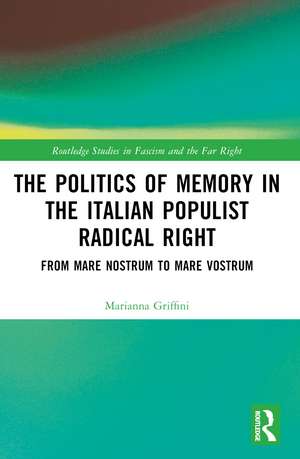 The Politics of Memory in the Italian Populist Radical Right: From Mare Nostrum to Mare Vostrum de Marianna Griffini