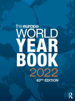 The Europa World Year Book 2022 de Europa Publications