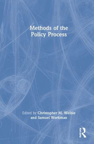 Methods of the Policy Process de Christopher M. Weible