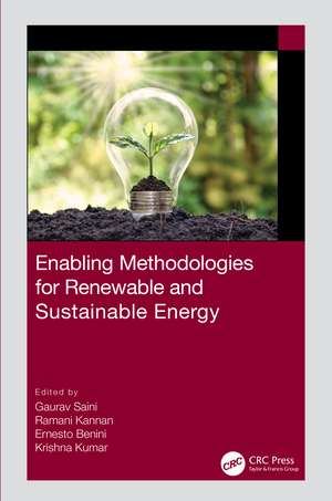 Enabling Methodologies for Renewable and Sustainable Energy de Gaurav Saini