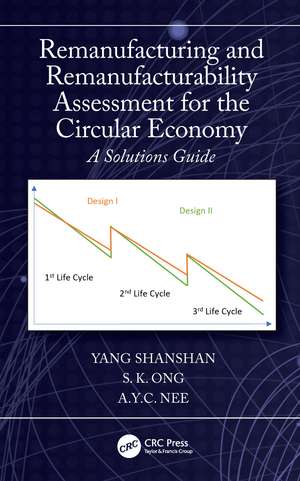 Remanufacturing and Remanufacturability Assessment for the Circular Economy: A Solutions Guide de Yang Shanshan