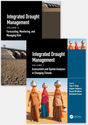 Integrated Drought Management, Two Volume Set de Vijay P. Singh