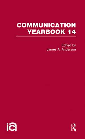 Communication Yearbook 14 de James A. Anderson