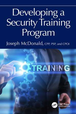 Developing a Security Training Program de Joseph McDonald