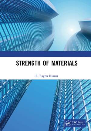 Strength of Materials de B. Raghu Kumar