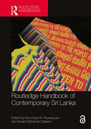 Routledge Handbook of Contemporary Sri Lanka de Kanchana N. Ruwanpura