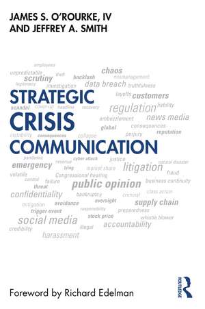 Strategic Crisis Communication de James O'Rourke