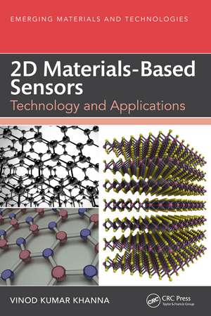 2D Materials-Based Sensors: Technology and Applications de Vinod Kumar Khanna