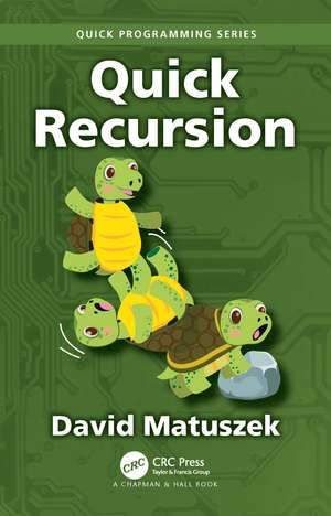 Quick Recursion de David Matuszek