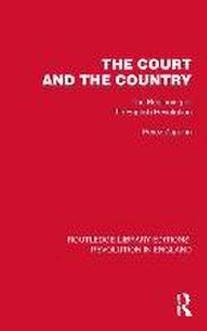 The Court and the Country: The Beginning of the English Revolution de Perez Zagorin