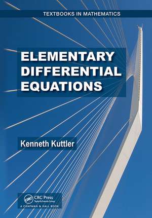 Elementary Differential Equations de Kenneth Kuttler