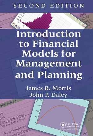 Introduction to Financial Models for Management and Planning de James R. Morris