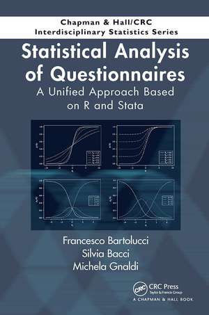 Statistical Analysis of Questionnaires: A Unified Approach Based on R and Stata de Francesco Bartolucci