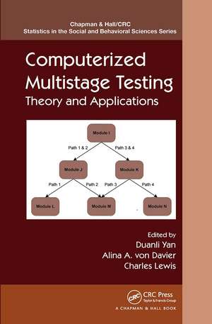 Computerized Multistage Testing: Theory and Applications de Duanli Yan