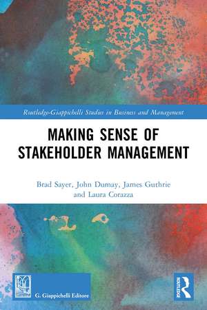 Making Sense of Stakeholder Management de Brad Sayer