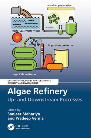 Algae Refinery: Up- and Downstream Processes de Sanjeet Mehariya