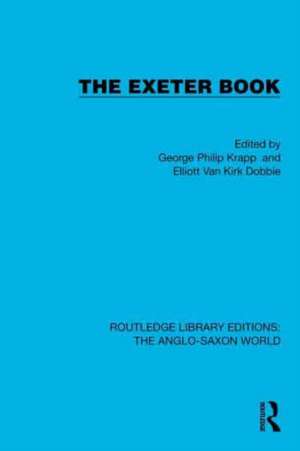 The Exeter Book de George Philip Krapp
