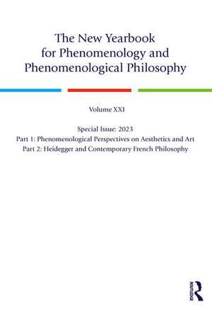 The New Yearbook for Phenomenology and Phenomenological Philosophy de Burt C Hopkins