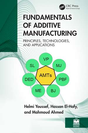 Fundamentals of Additive Manufacturing: Principles, Technologies, and Applications de Helmi Youssef