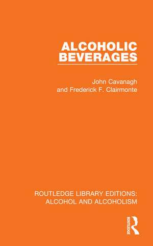 Alcoholic Beverages de Frederick F. Clairmonte