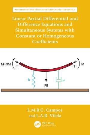 Linear Partial Differential and Difference Equations and Simultaneous Systems with Constant or Homogeneous Coefficients de Luis Manuel Braga da Costa Campos