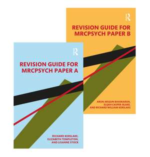 Revision Guide for MRCPsych Papers A and B de Elizabeth Templeton