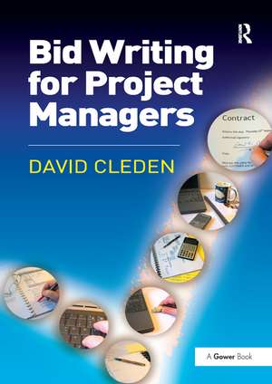 Bid Writing for Project Managers de David Cleden