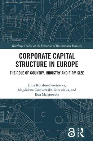 Corporate Capital Structure in Europe: The Role of Country, Industry and Firm Size de Julia Koralun-Bereźnicka