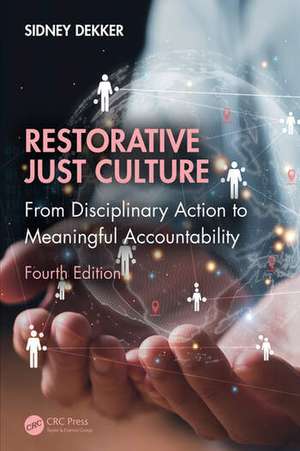 Restorative Just Culture de Sidney Dekker