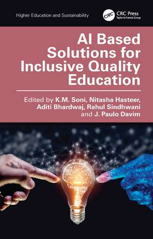 AI Based Solutions for Inclusive Quality Education de K.M. Soni